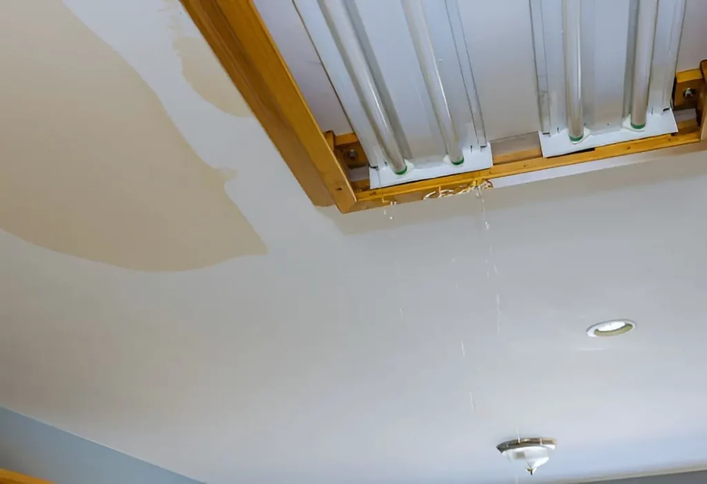 Ceiling Leaking From Light Fixture