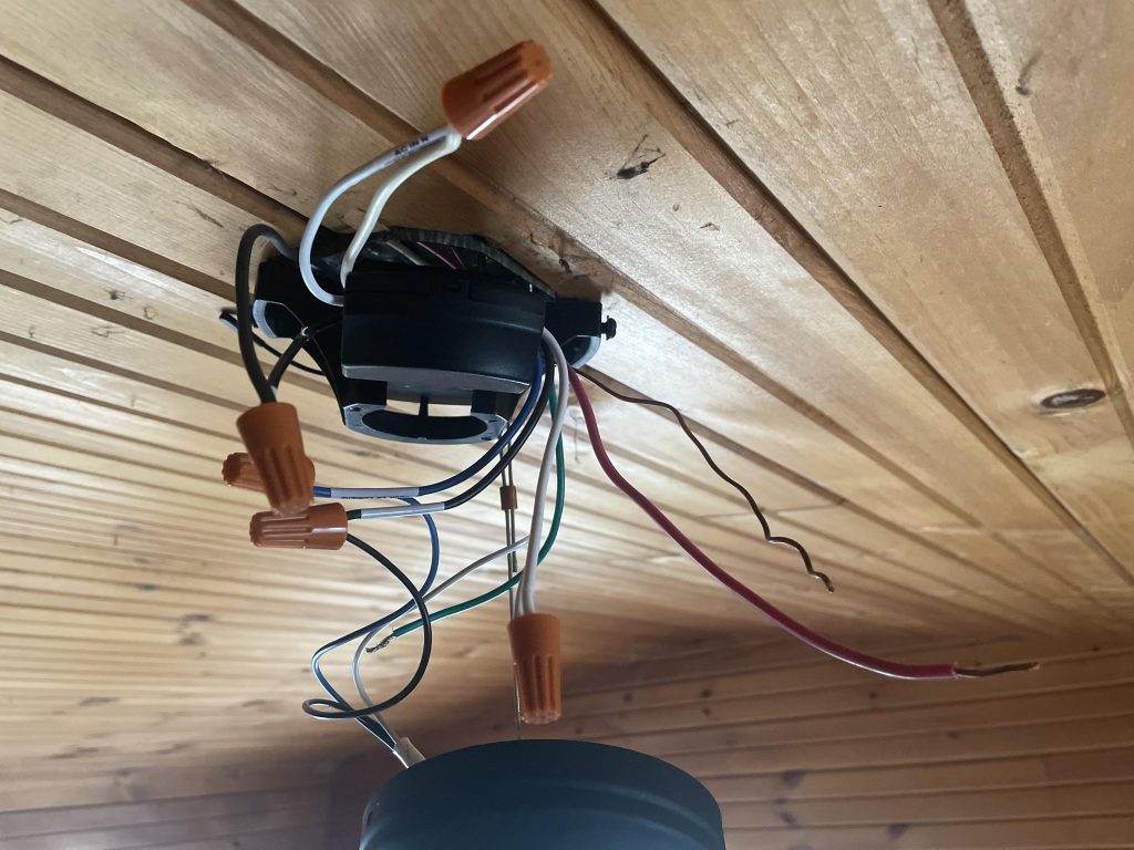 Installing Ceiling Fan Red Wire