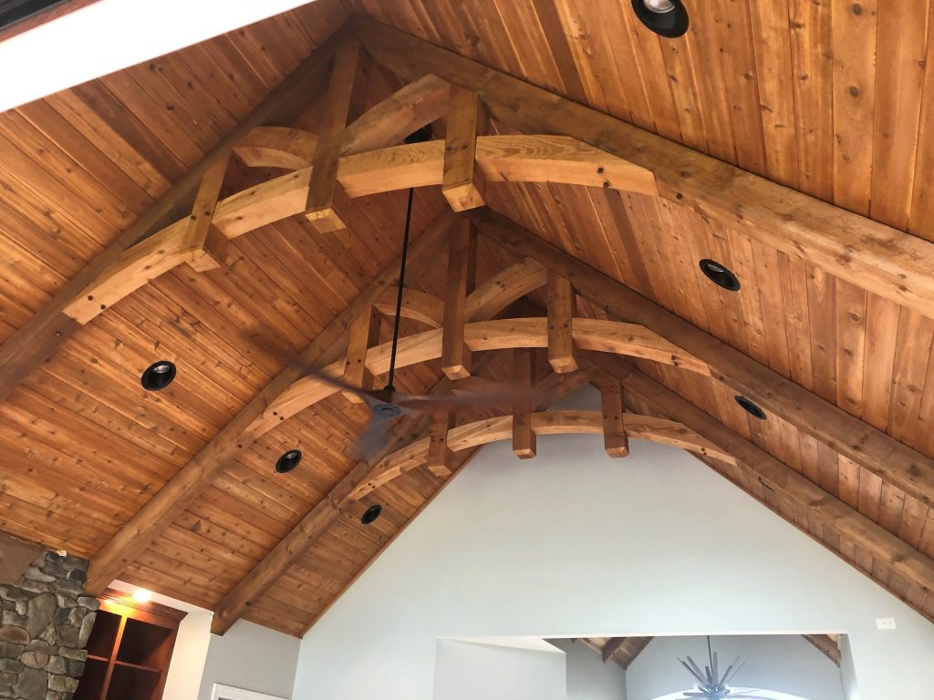 Cedar Tongue And Groove Ceiling