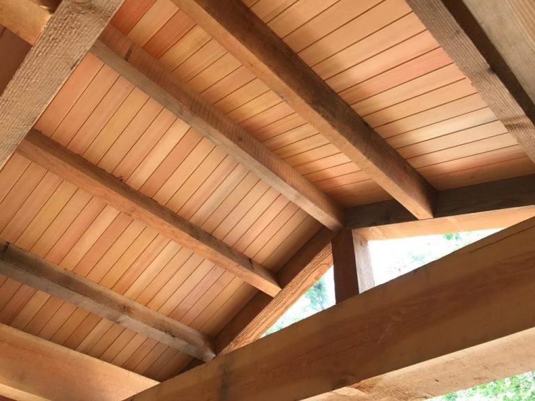 Elevate Your Space With The Timeless Elegance Of A Douglas Fir Tongue And Groove Ceiling 4686