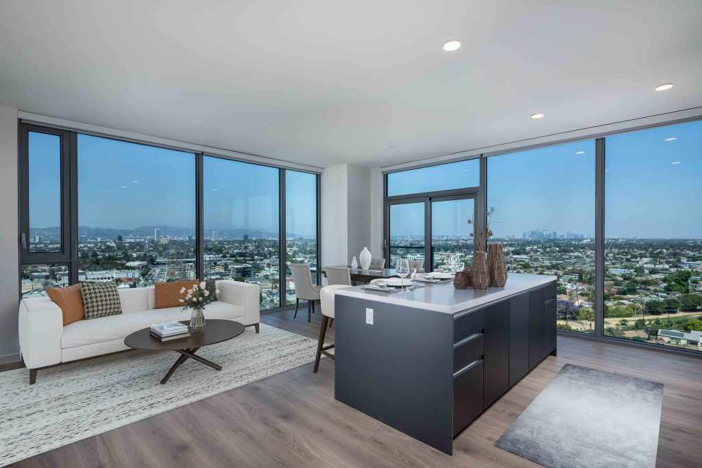 Floor To Ceiling Windows Apartments Los Angeles