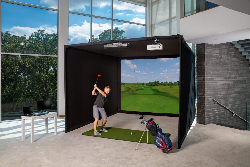 Golf Simulator Ceiling Protection