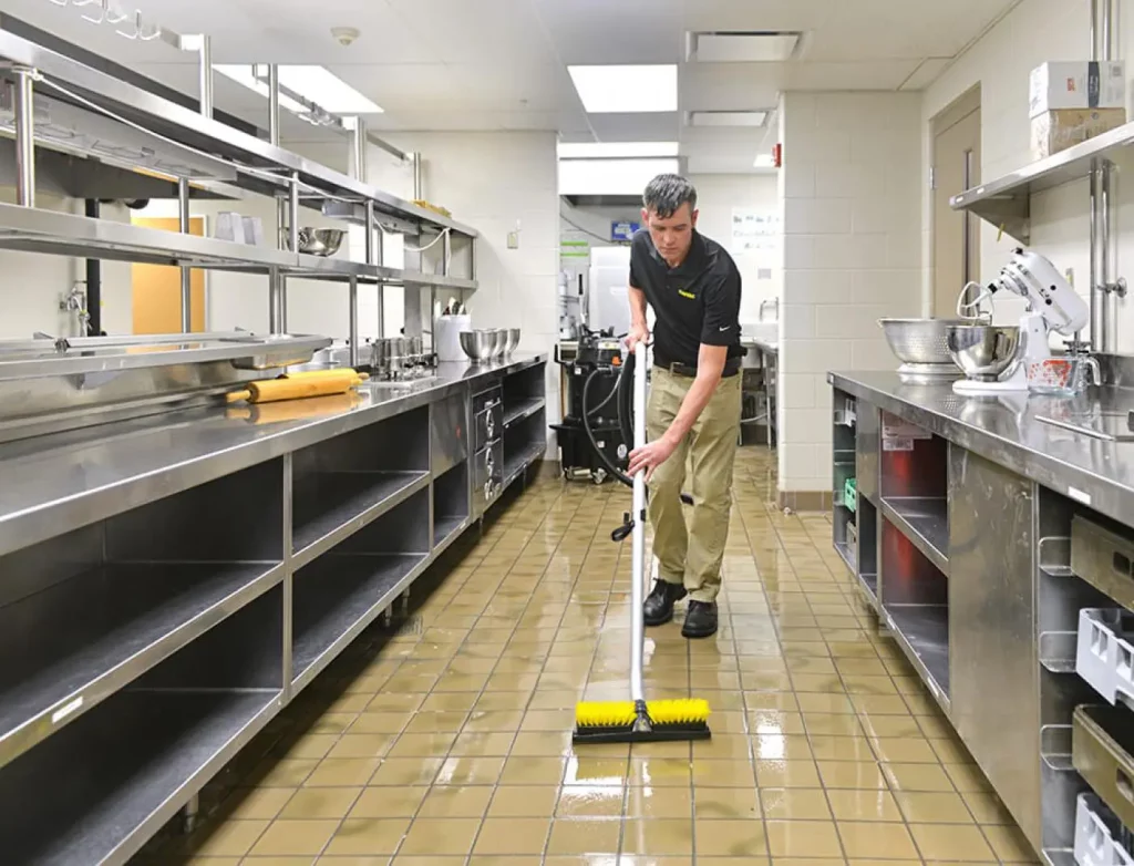 Commercial Kitchen Ceiling Cleaning