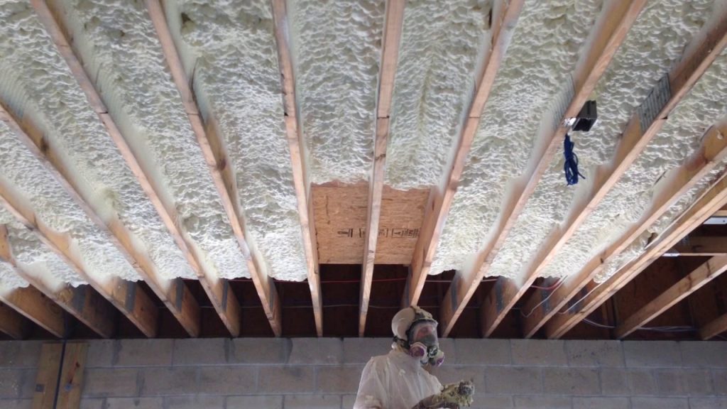 Spray Foam Garage Ceiling