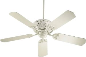 Antique White Ceiling Fan: Enhance Your Décor With Elegant