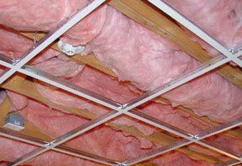 Batt Insulation Above Suspended Ceilings
