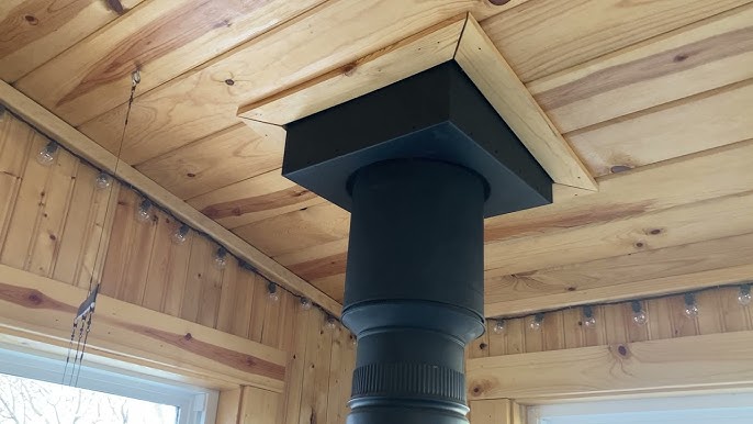 Ceiling Support Box For Wood Burning Stove
