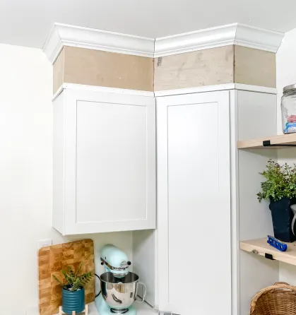 Extending Cabinets To The Ceiling