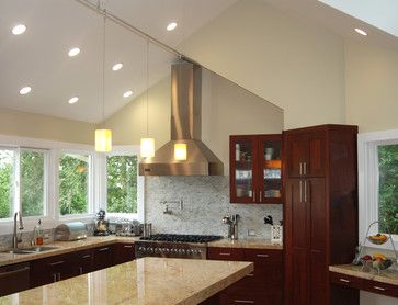 Kitchen Lighting For A Vaulted Ceiling