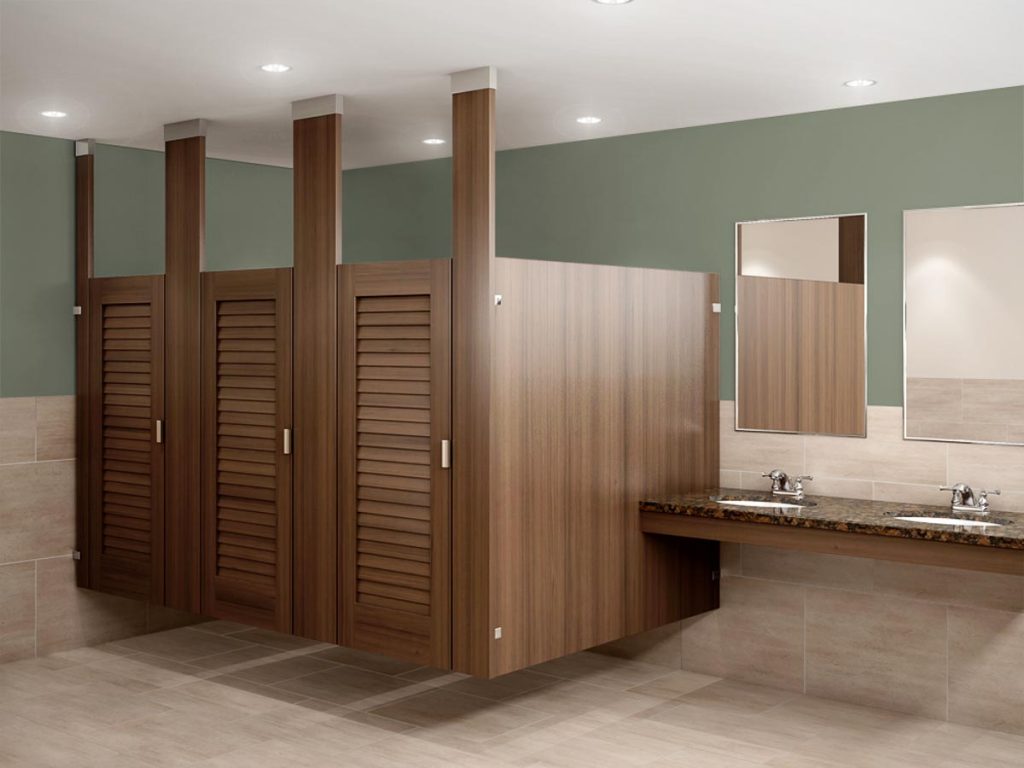 Ceiling Hung Toilet Partitions