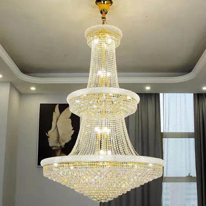 Extra Large Crystal Chandeliers For High Ceilings
