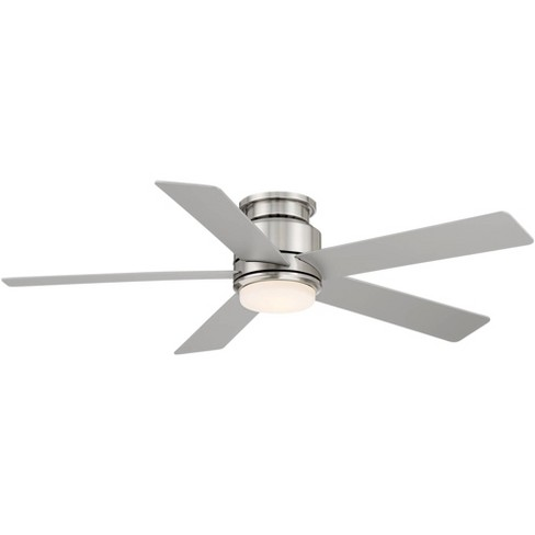 Outdoor Hugger Ceiling Fan With Light