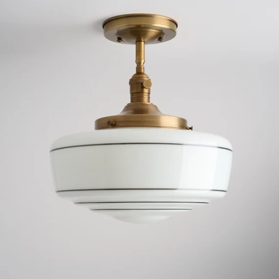 Schoolhouse Flush Mount Ceiling Light