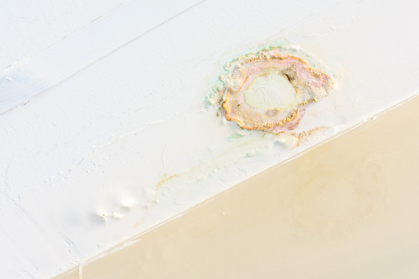 Toilet Leaked Through Ceiling