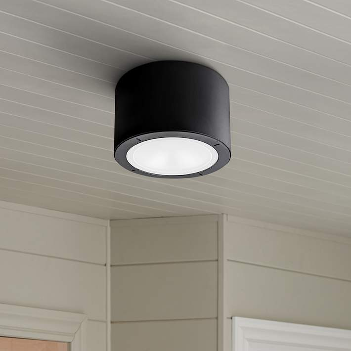 Outdoor Ceiling Light Black