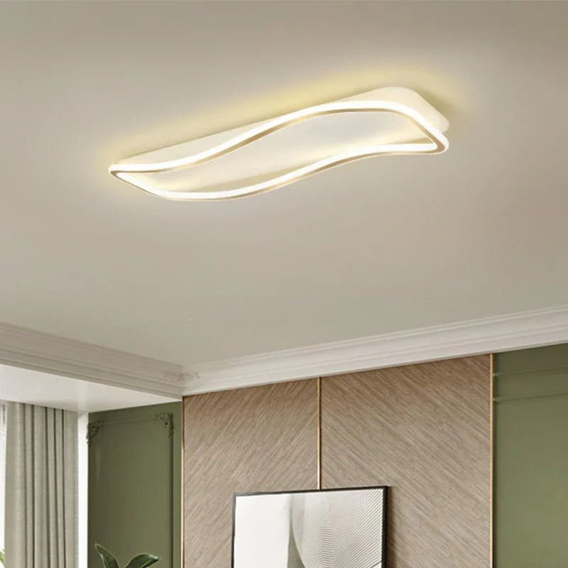 Flush Mount Rectangular Ceiling Light