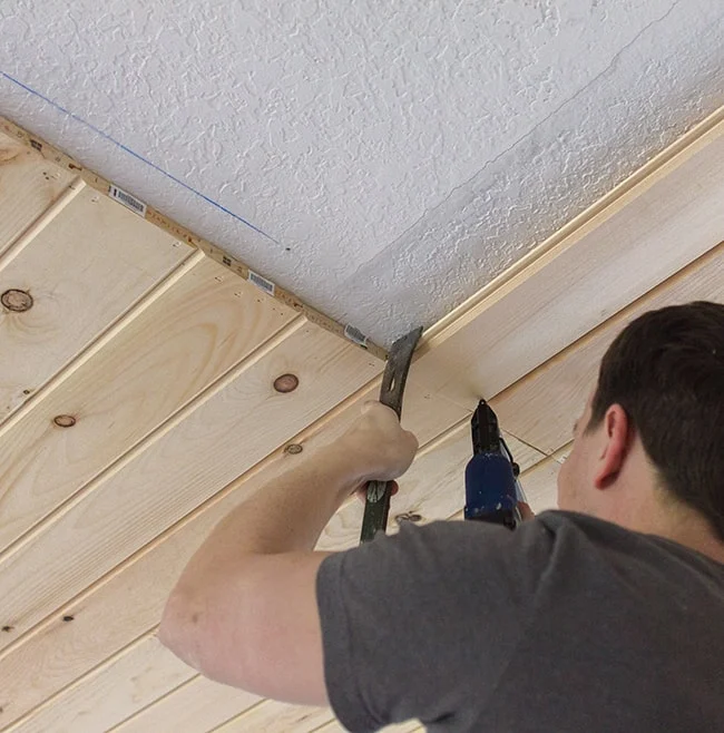 How To Install A Tongue And Groove Ceiling