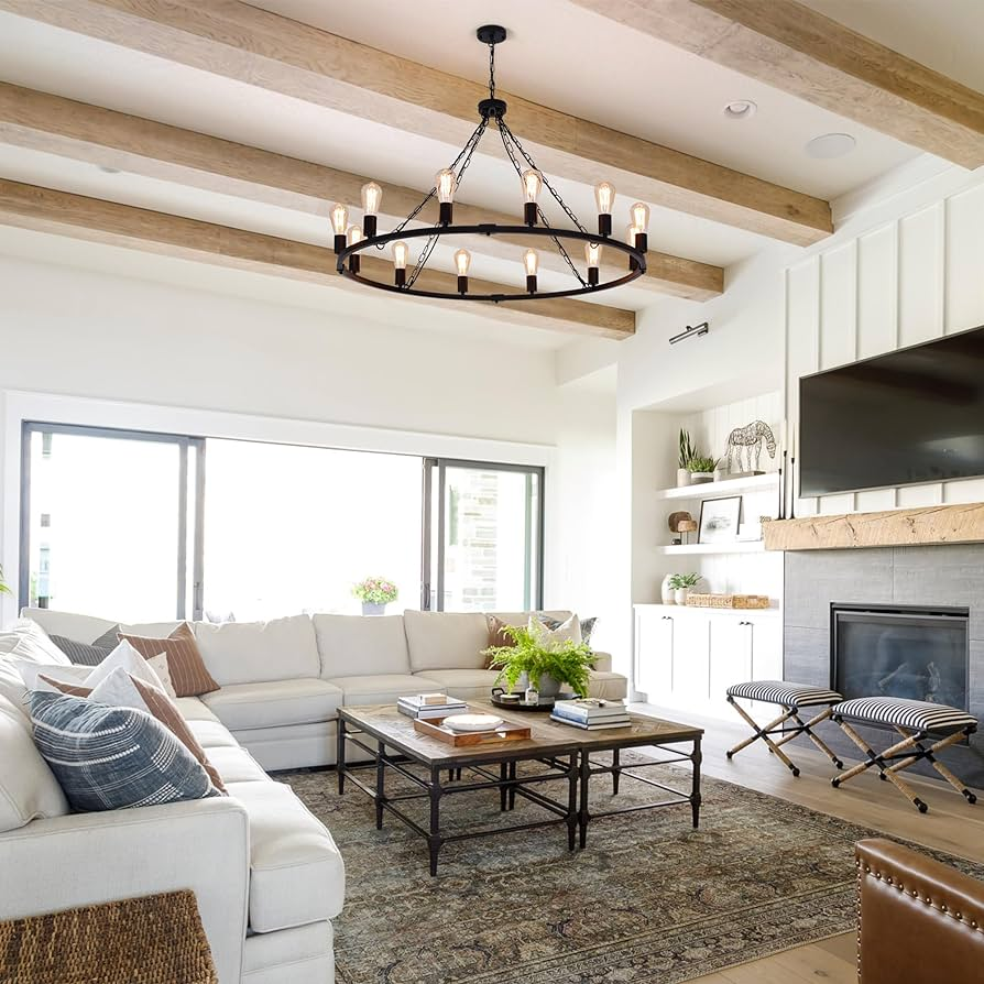 Farmhouse Living Room Ceiling Lights