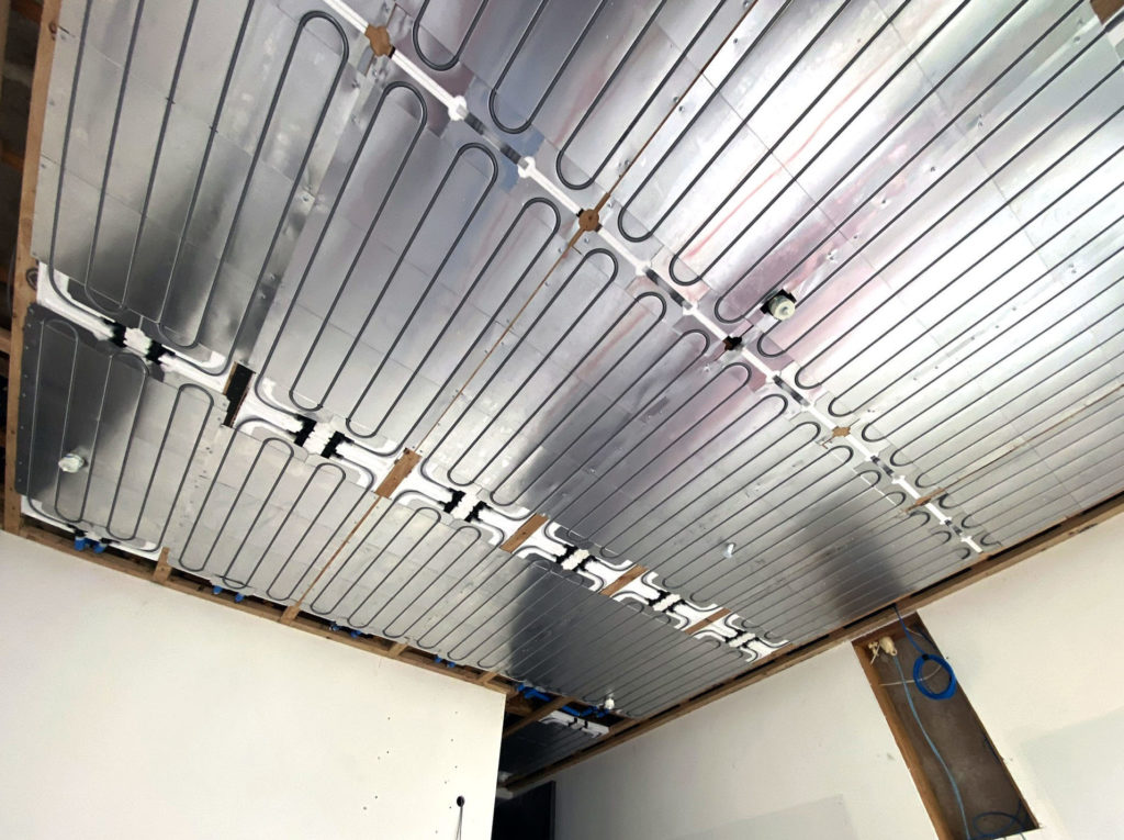 In Ceiling Electric Radiant Heat