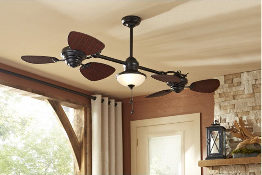 Wicker Outdoor Ceiling Fans