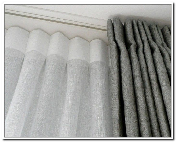 Ceiling Mount Track Curtain