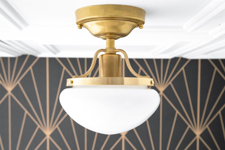 Art Deco Ceiling Light Fixtures