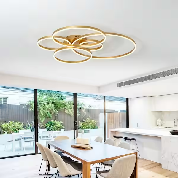 Oversized Flush Mount Ceiling Light