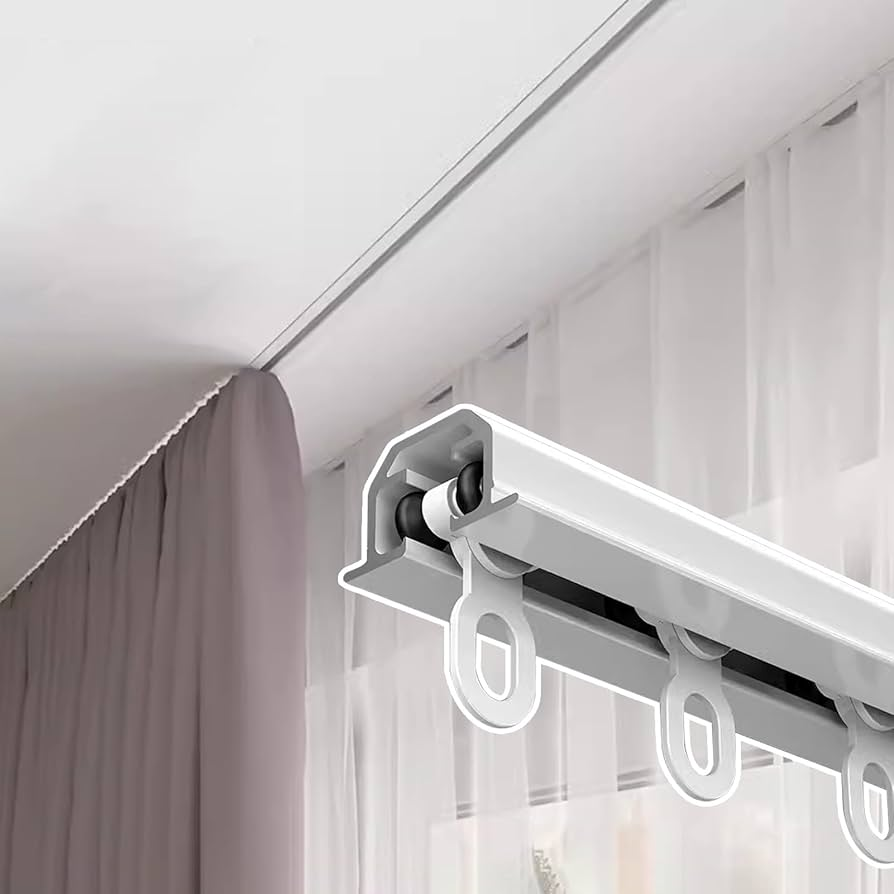 Hidden Ceiling Curtain Track