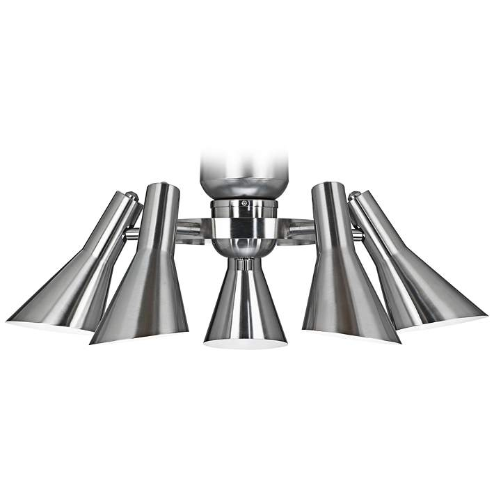 Brushed Nickel Ceiling Fan Light Kit