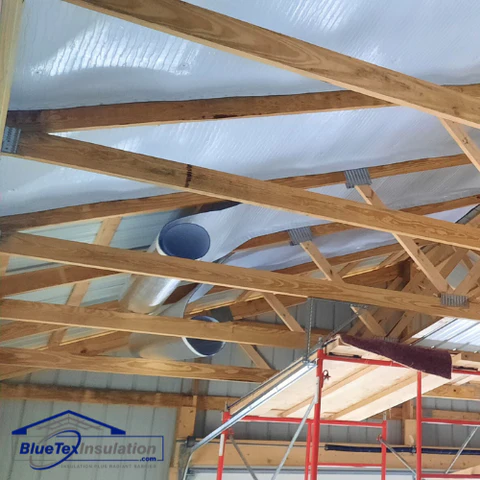 Insulating Pole Barn Ceiling