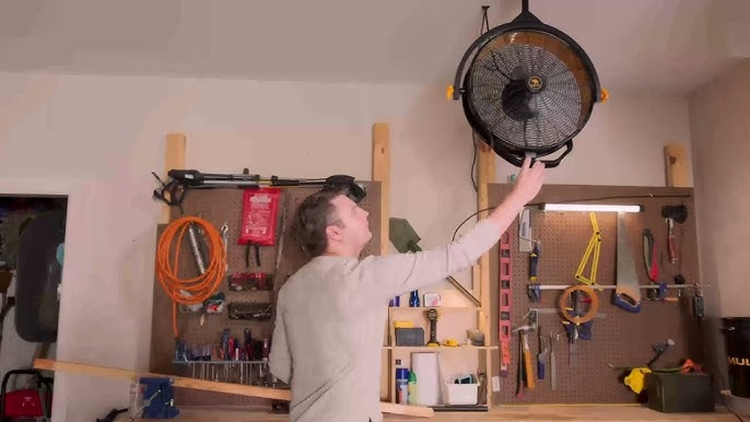 Garage Fan Ceiling Mount