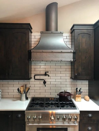 Range Hood On Vaulted Ceiling