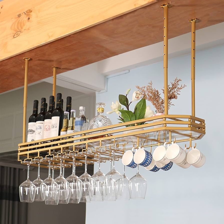 Ceiling Mount Wine Rack