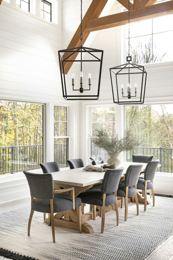 Lighting For Dining Room With High Ceiling