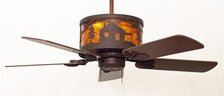 Rustic Cabin Ceiling Fan