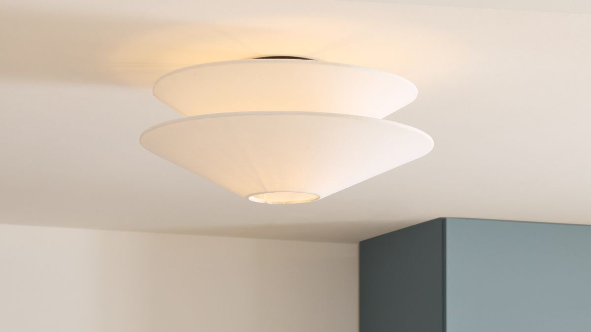 West Elm Flush Mount Ceiling Light