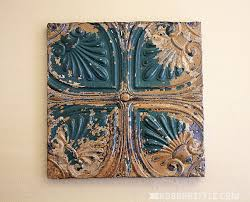 Decorating With Tin Ceiling Tiles