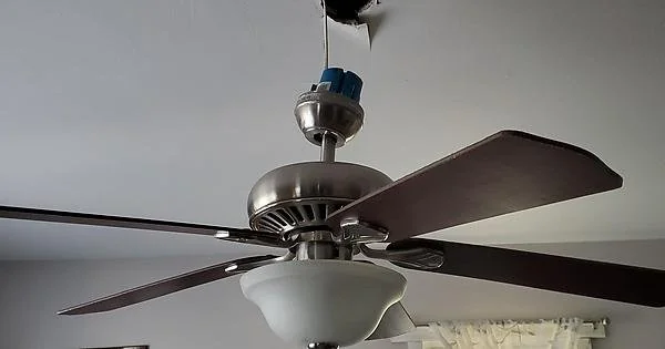 Ceiling Fan Fell Out Of Ceiling