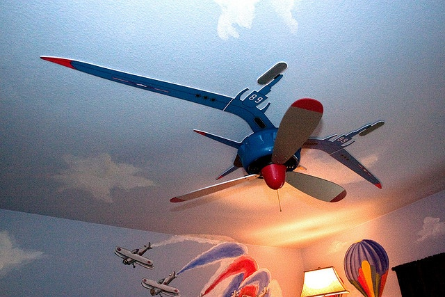 Ceiling Fans That Look Like Airplane Propellers