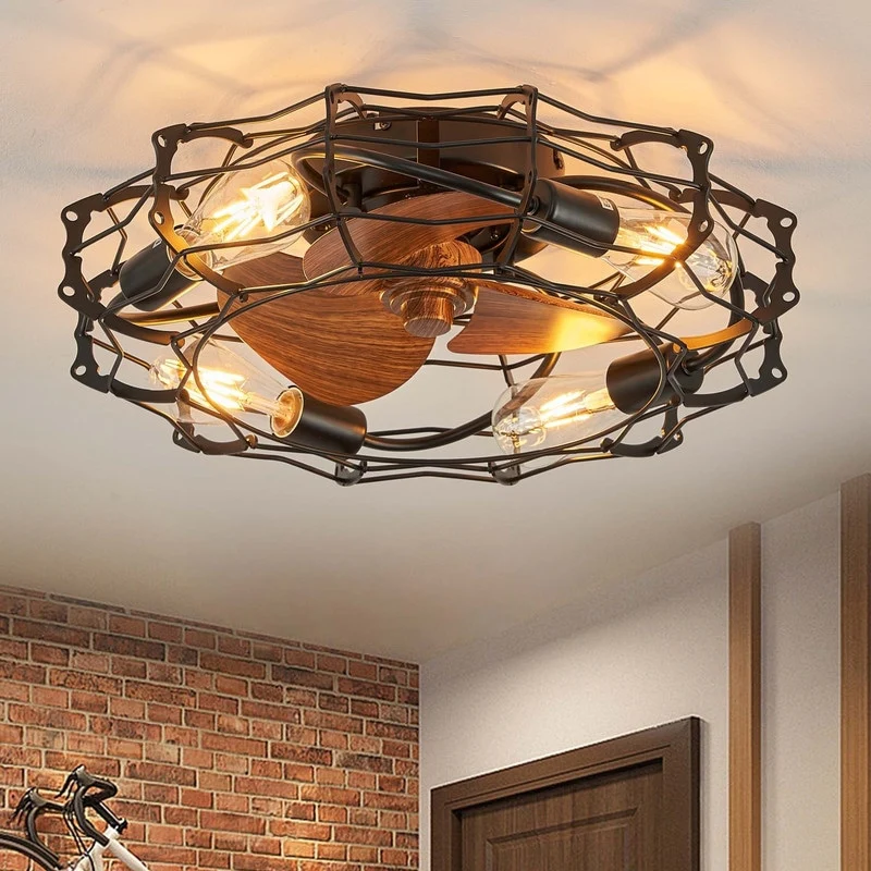 Ceiling Fans With Lights Rustic