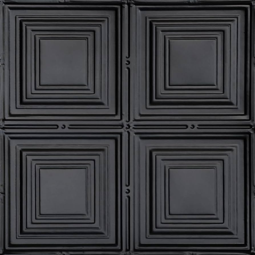 Black Tin Ceiling Tiles