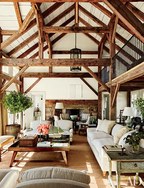 Rustic Wood Ceiling Beams