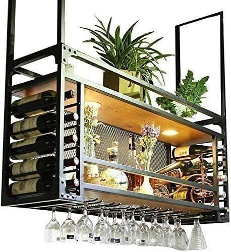 Ceiling Hanging Wine Rack