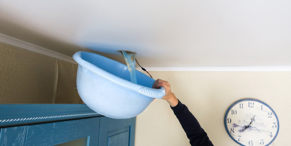 Water Leak Ceiling Bubble