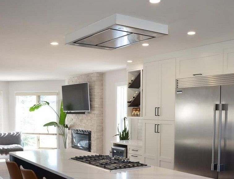 Low Profile Ceiling Mount Range Hood