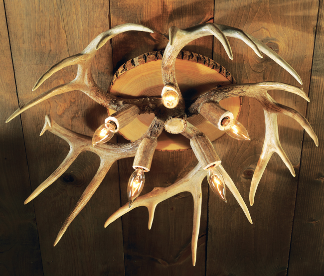 Deer Antler Ceiling Lights