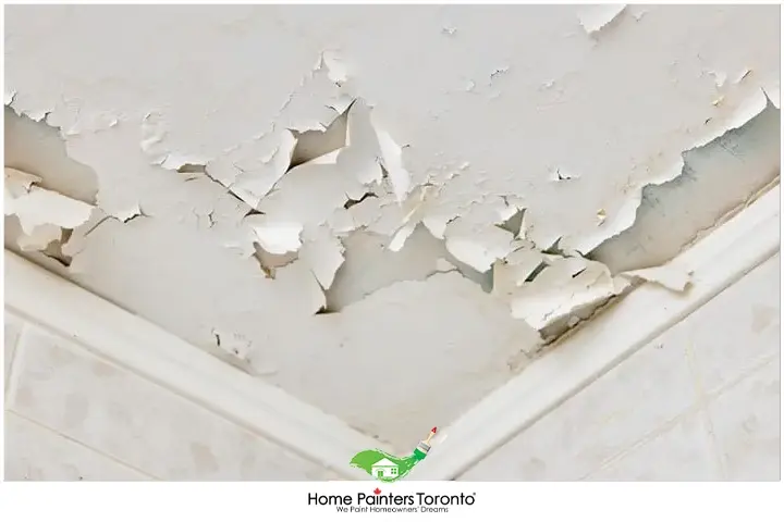 How To Fix Flaking Ceiling Paint