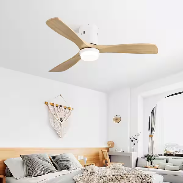 Ceiling Fan Light Wood Blades