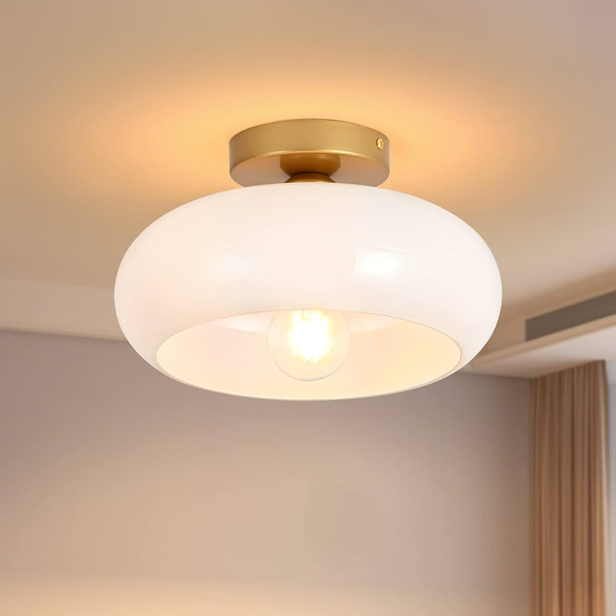 Mid Century Modern Flush Mount Ceiling Light