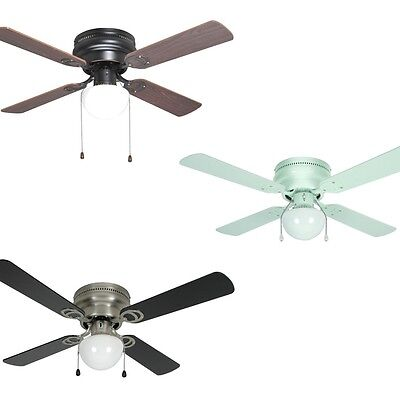 42 Flush Mount Ceiling Fan With Light